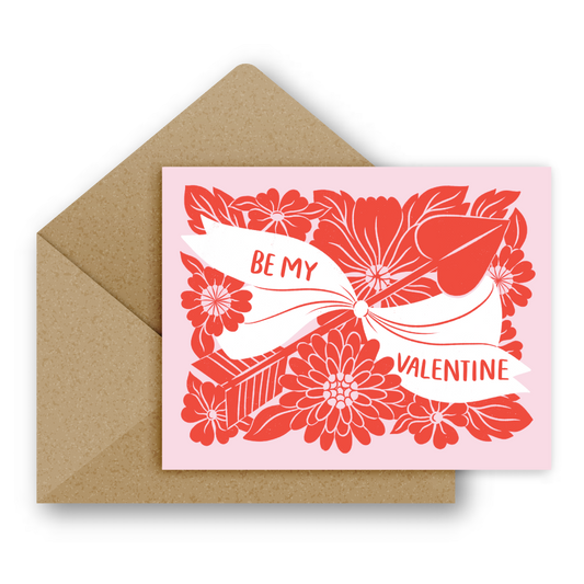 Be My Valentine Greeting Card