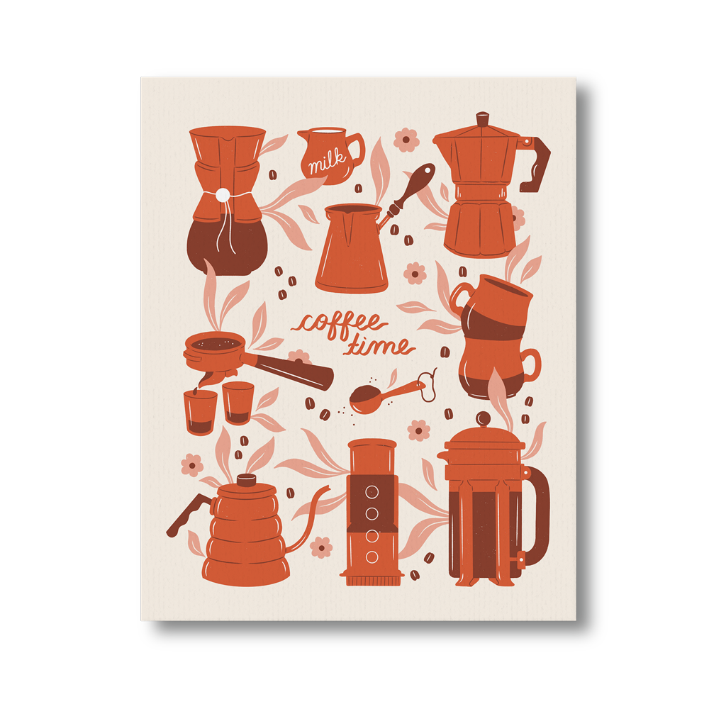 Coffee Time Art Print