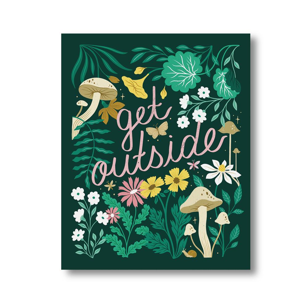 Get Outside Art Print