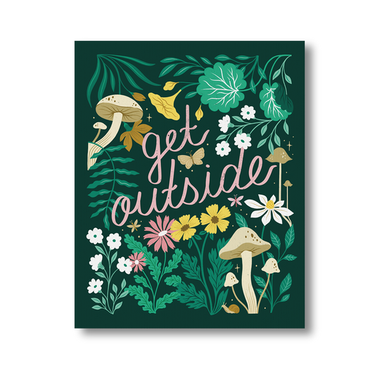 Get Outside Art Print