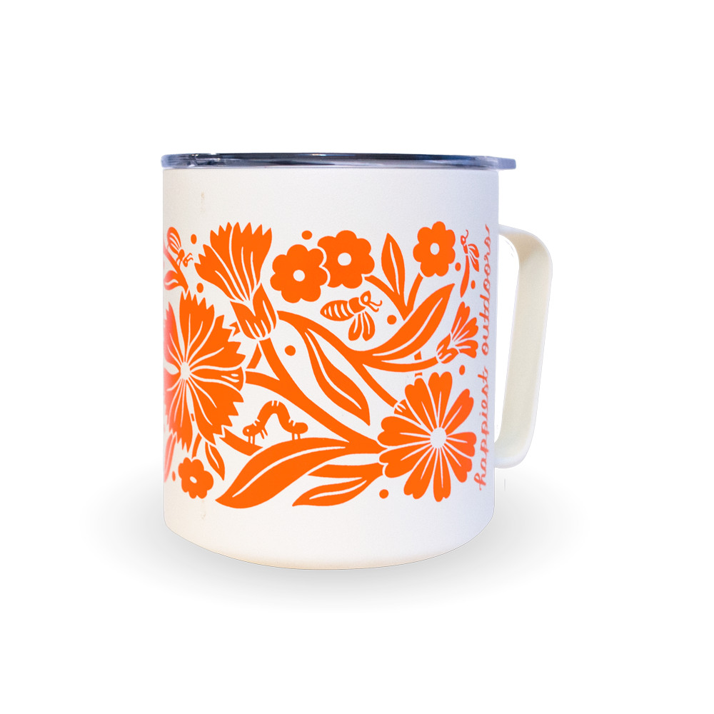 Happiest Outdoors Illustrated Wild Perla Miir Camp Mug