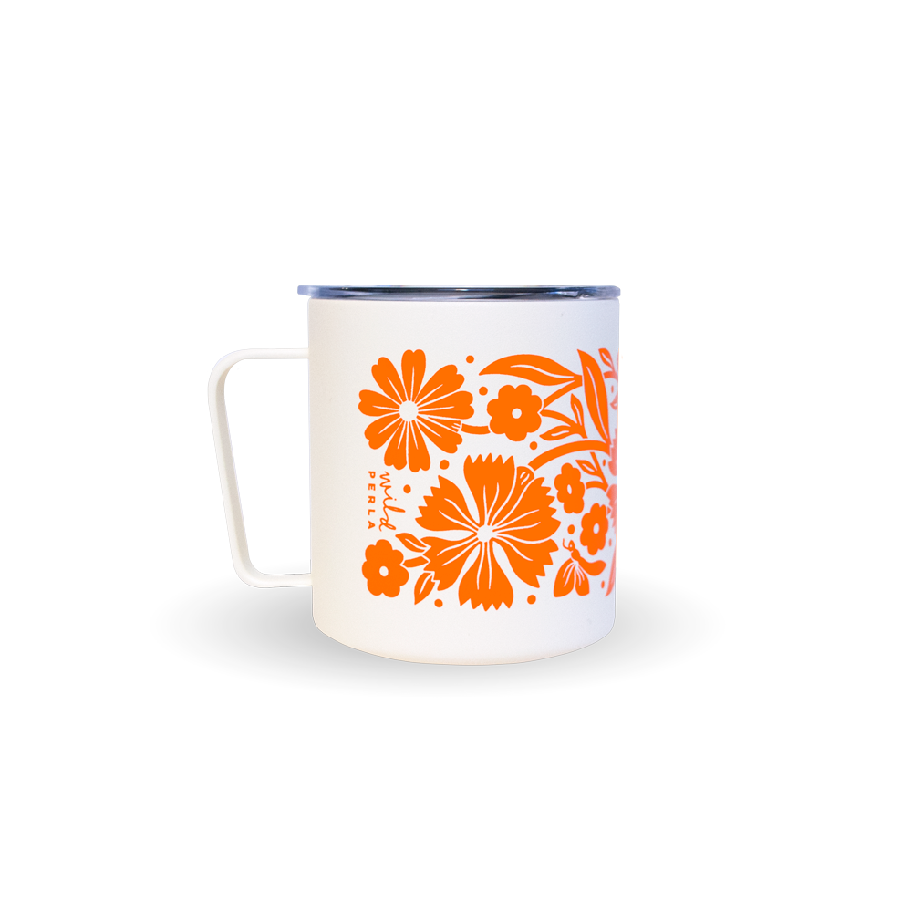 Happiest Outdoors Illustrated Wild Perla Miir Camp Mug