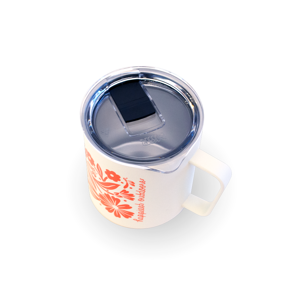 Happiest Outdoors Illustrated Wild Perla Miir Camp Mug