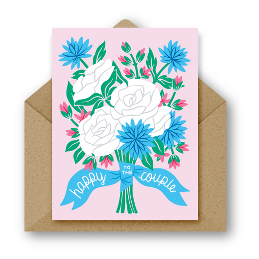 To The Happy Couple Greeting Card