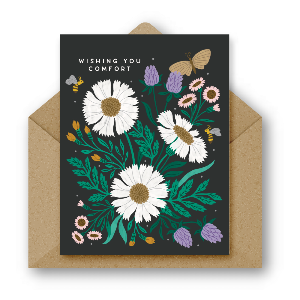 Wishing You Comfort Greeting Card