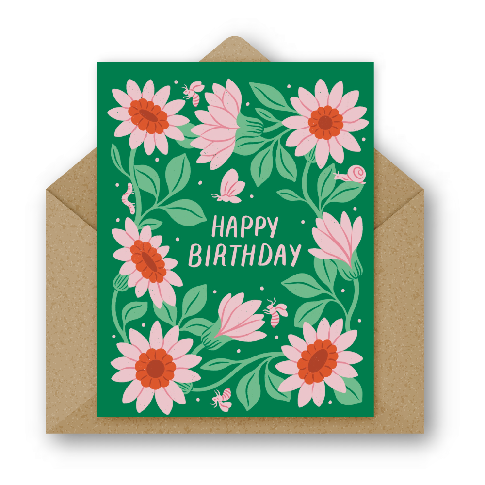 Happy Birthday Daisy Greeting Card