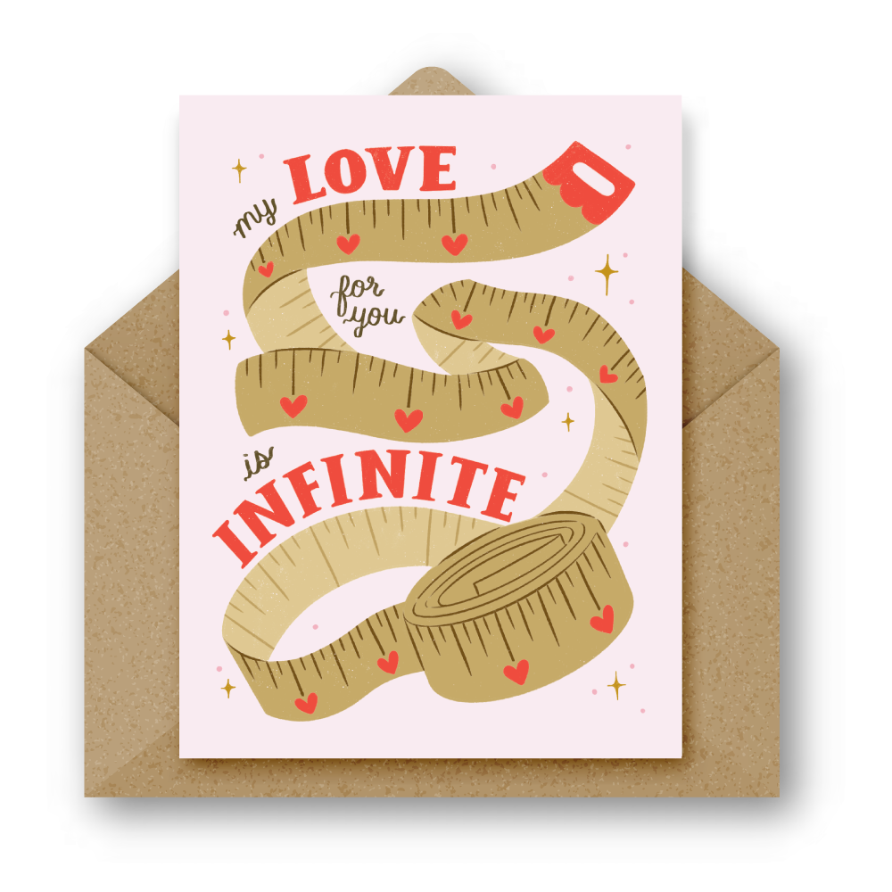 Infinite Love Greeting Card
