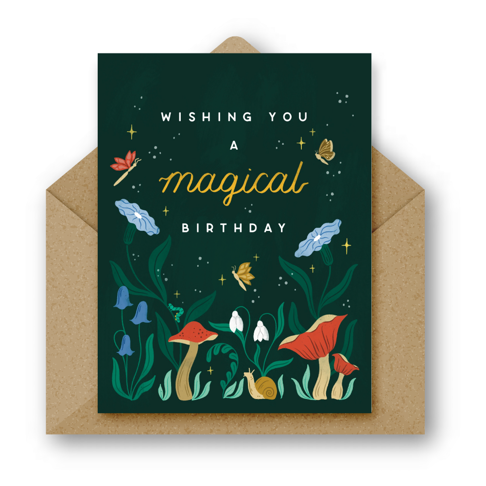 Magical Birthday Greeting Card