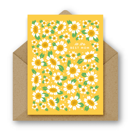 Mother's Day Daisy Greeting Card